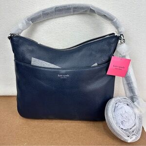 Kate Spade Polly Medium Convertible Shoulder Bag Blazerblue NEW